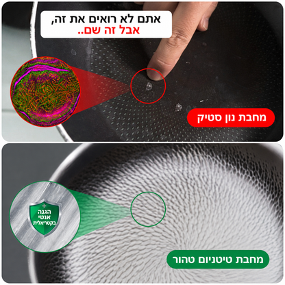 TitanPan V0.2 - מחבת טיטניום טהור