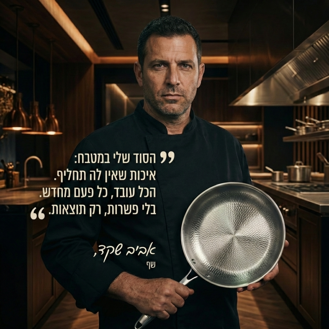 TitanPan V0.2 - מחבת טיטניום טהור