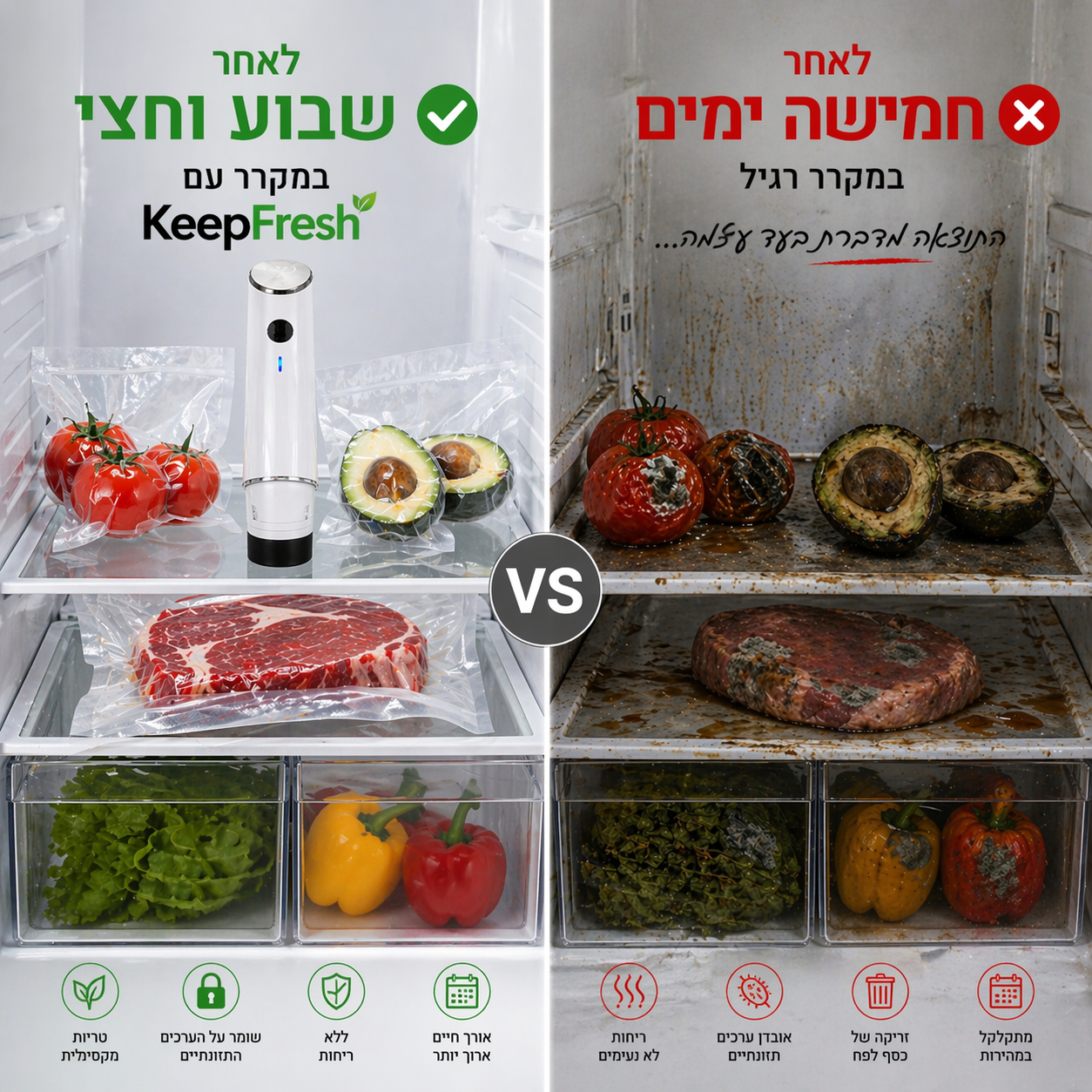 ה- KeepFresh™ של Novera