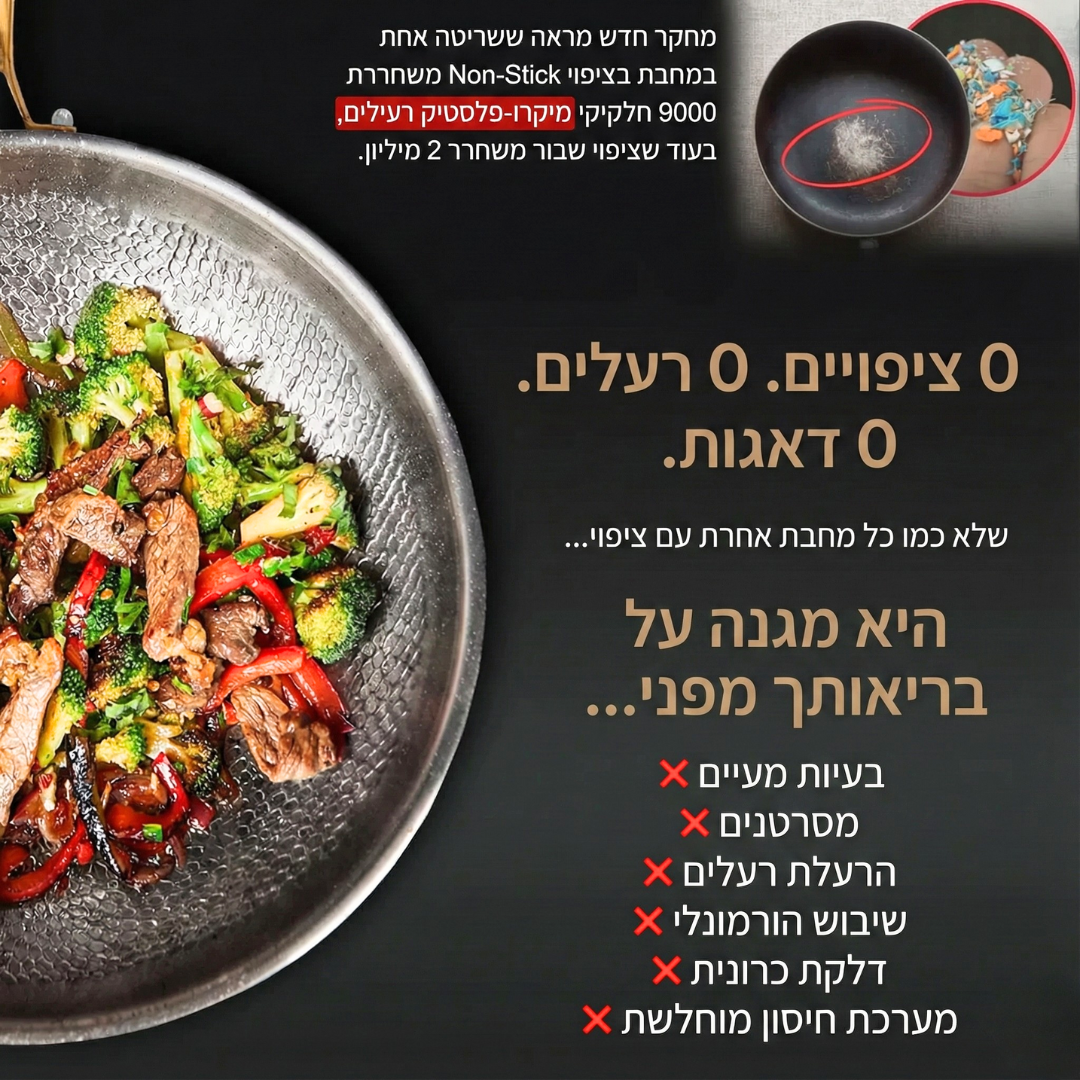 TitanPan V0.2 - מחבת טיטניום טהור